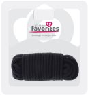 Веревка для бондажа Dream Toys All Time Favorites черная, 10 м вид 2