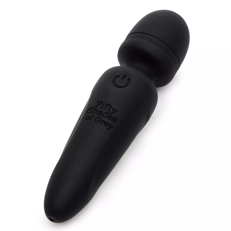 Вибратор-микрофон для клитора Fifty Shades of Grey Sensation Mini Wand Vibrator черный вид 3