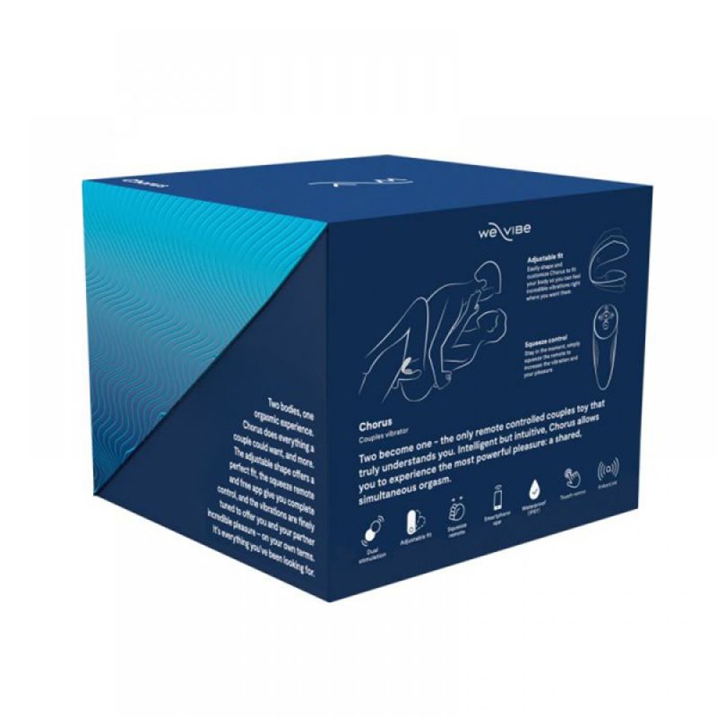 Вибратор для пар We-Vibe Chorus Cosmic Blue вид 15