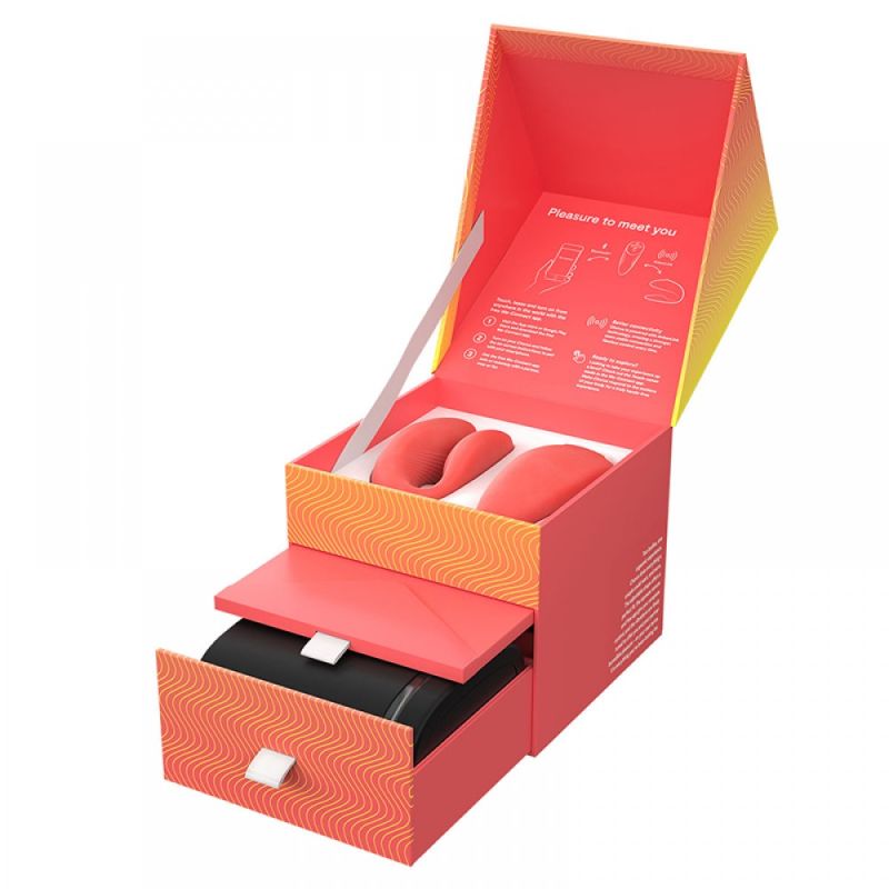 Вибратор для пар We-Vibe Chorus Cosmic Coral вид 12