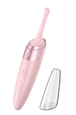Вібратор для цілеспрямованої стимуляції Satisfyer Twirling Delight ніжно-рожевий