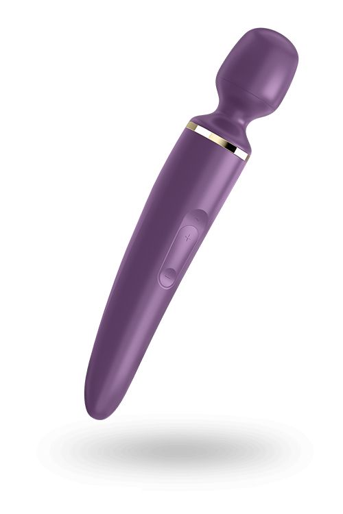 Вибратор микрофон универсальный SATISFYER WAND-ER WOMEN фиолетовый вид 2