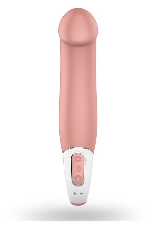 Вібратор реалістичний Satisfyer Master Vibrator, світло-коричневий вид 4