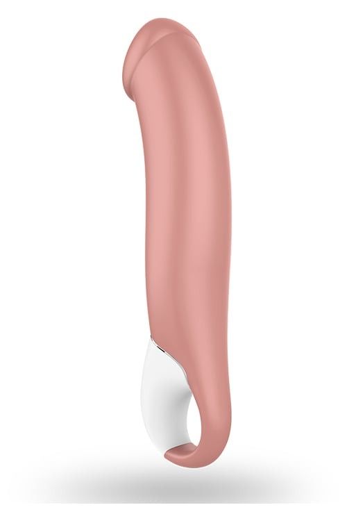 Вібратор реалістичний Satisfyer Master Vibrator, світло-коричневий вид 3