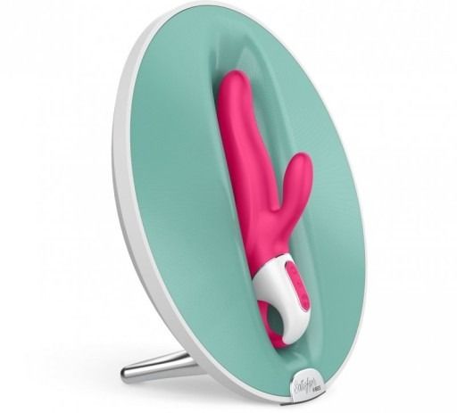 Вібратор-кролик Satisfyer Vibes Mr. Rabbit, рожевий вид 6