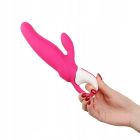 Вібратор-кролик Satisfyer Vibes Mr. Rabbit, рожевий вид 5