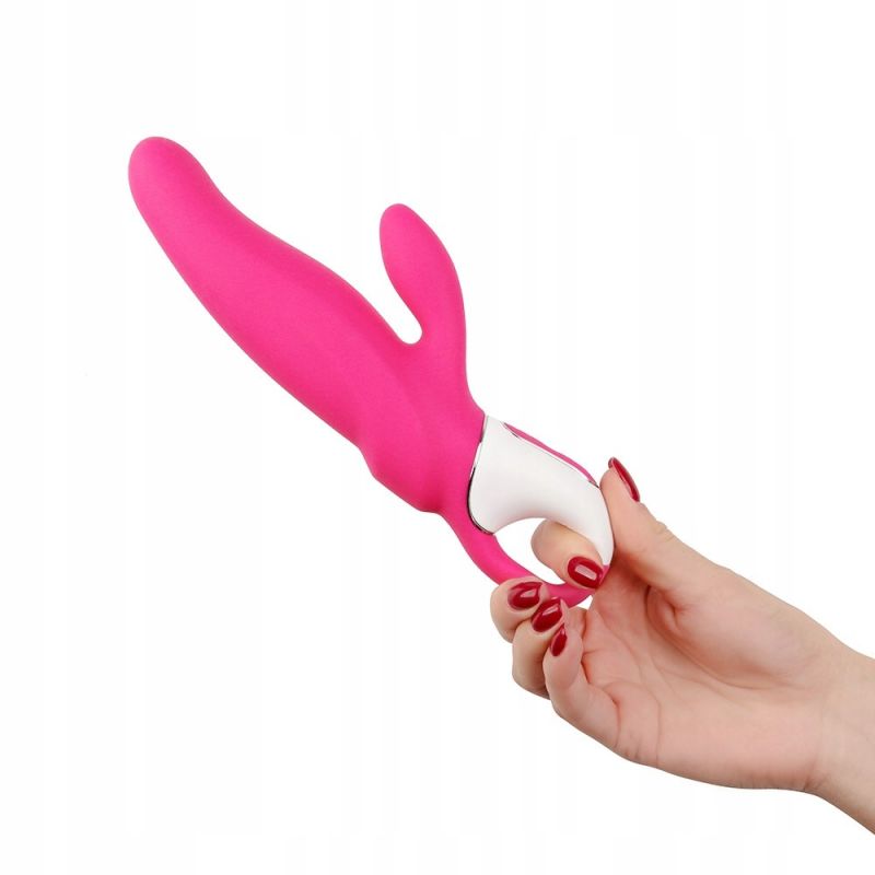 Вібратор-кролик Satisfyer Vibes Mr. Rabbit, рожевий вид 5