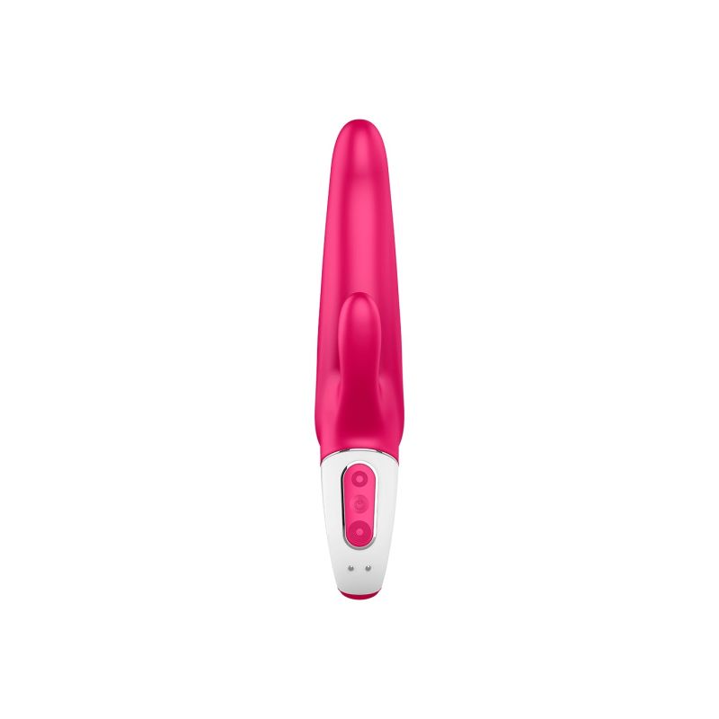 Вібратор-кролик Satisfyer Vibes Mr. Rabbit, рожевий вид 4
