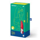 Вібратор у формі Квітки з м'якими пелюстками Satisfyer Vibes Power Flower, червоний вид 6