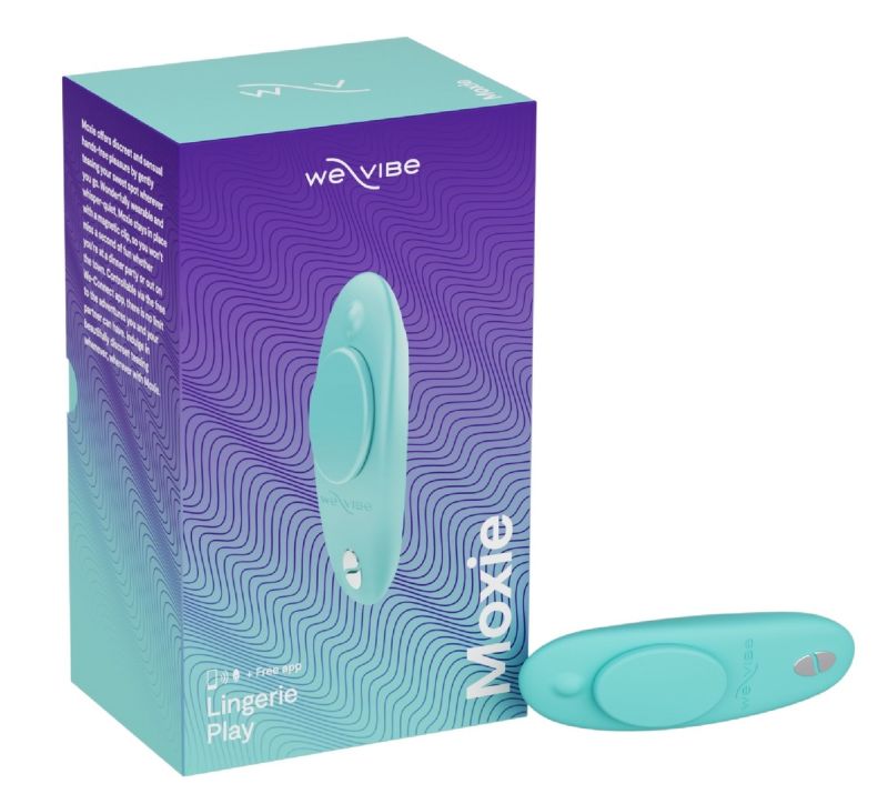 Вибратор Smart в трусики We-Vibe Moxie (бирюзовый) вид 2