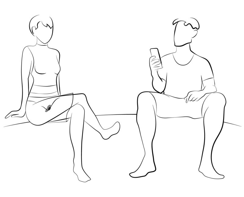 Вибратор Smart в трусики We-Vibe Moxie (бирюзовый) вид 11