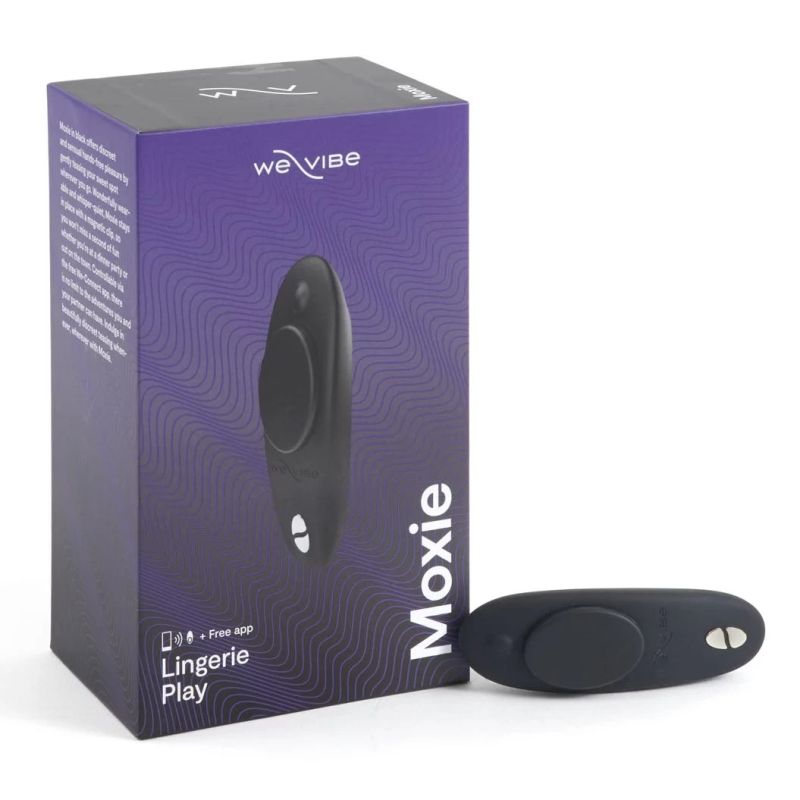 Вибратор в трусики Moxie от We-Vibe с функцией управления с телефона BLACK вид 2