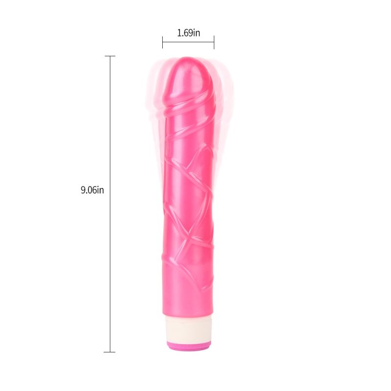 Вибратор реалистичный на батарейках Chisa Basic Luv Theory, розовый (без упаковки) вид 6