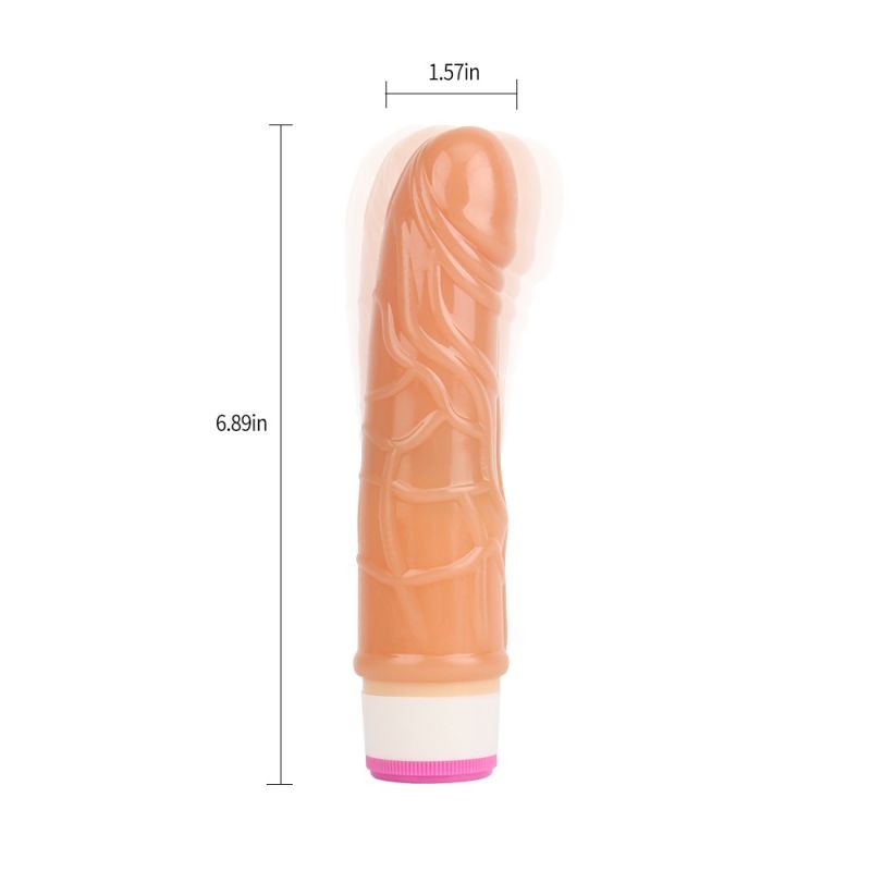 Вібратор реалістичний Chisa Basic Luv Theory 17,5 см (без упаковки) вид 5