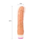 Вібратор реалістичний Chisa Basic Luv Theory на батарейках, бежевий вид 6