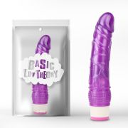 Вибратор фиолетовый Chisa Basic Luv Theory Wild Penetrator реалистичный на батарейках