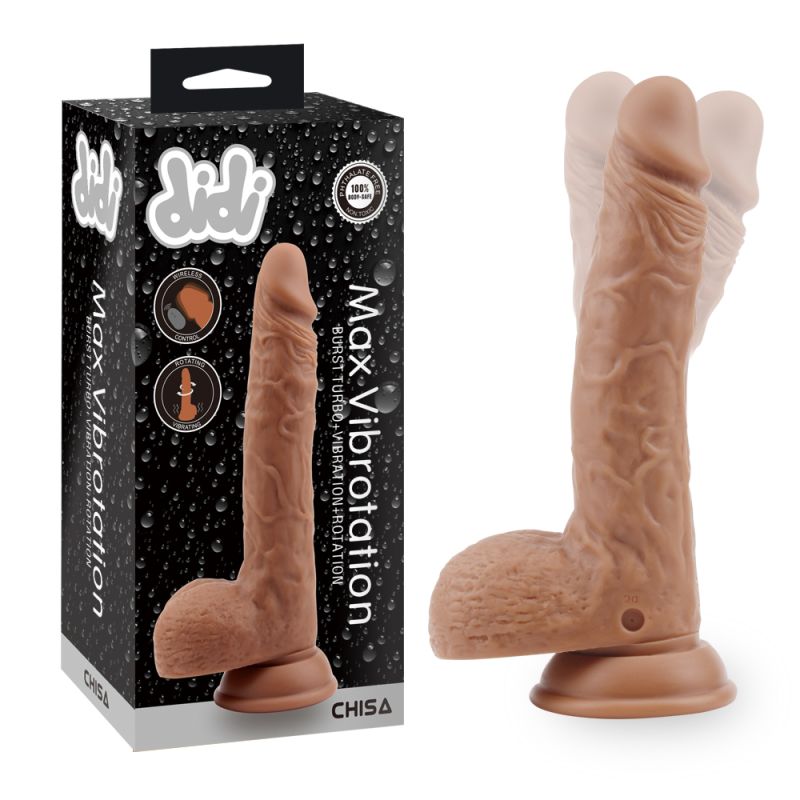 Вибратор Chisa Didi Max Vibrotation с дистанционным пультом управления вид 2