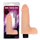 Вібромасажер реалістичний з мошонкою Chisa Real Touch XXX Cock No.01 на батарейках вид 2