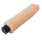 Вібратор реалістичний із рельєфом Chisa Real Touch XXX бежевий вид 5