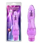 Вибромассажер реалистичный Chisa Jelly Crystal Precious на батарейках, фиолетовый вид 2