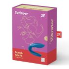 Вибромассажер для двоих Satisfyer Partner Whale Couple, синий вид 6