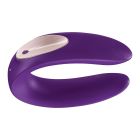 Вібромасажер для пар Satisfyer Partner Plus Remote Couple's, фіолетовий вид 3