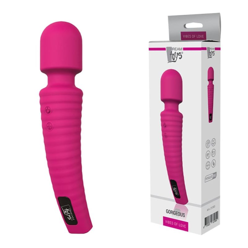 Вібромасажер DREAM TOYS gorgeous MAGENTA вид 2