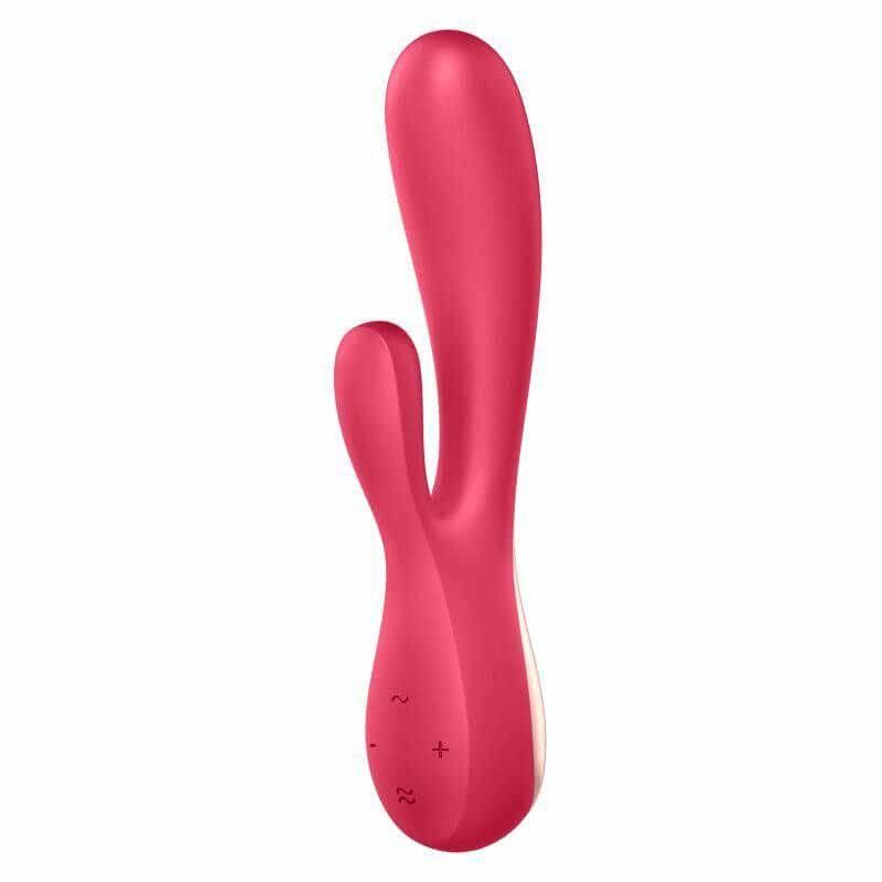 Вибратор кролик смарт Satisfyer Mono Flex, красный вид 4