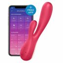 Вибратор кролик смарт Satisfyer Mono Flex, красный