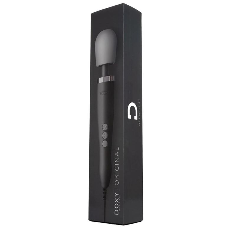 Вібромасажер-мікрофон DOXY Massage Wand, Black вид 6