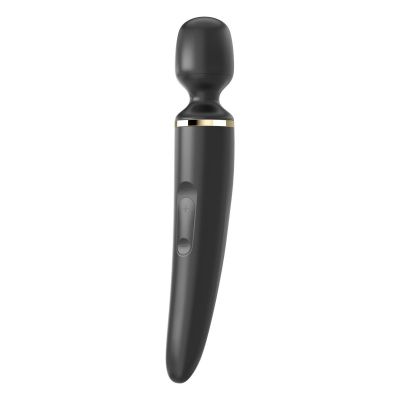 Вібромасажер-мікрофон Satisfyer Wand-er Woman, чорний