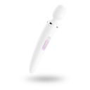 Вибромассажер-микрофон Satisfyer Wand-er Woman, белый, XXL