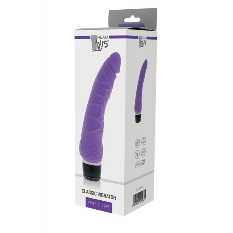 Вібромасажер PURRFECT SILICONE CLASSIC 7.1 INCH, PURPLE вид 3