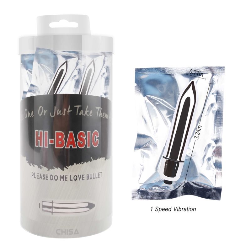 Вибропуля Chisa Hi-Basic серебристая вид 5