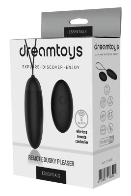 Віброяйце з бездротовим пультом Dream Тoys Еssentials чорне