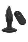 Хвиляста анальна пробка з пультом керування Dream Тoys Dark Desires Angelina чорна вид 4