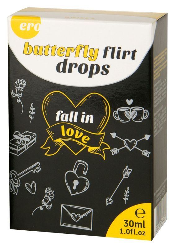 Возбуждающие капли для двоих ERO Butterfly Flirt Drops, 30 мл вид 4