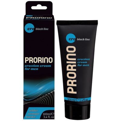 Возбуждающий крем для мужчин ERO PRORINO Black Line Erection Cream, 100 мл