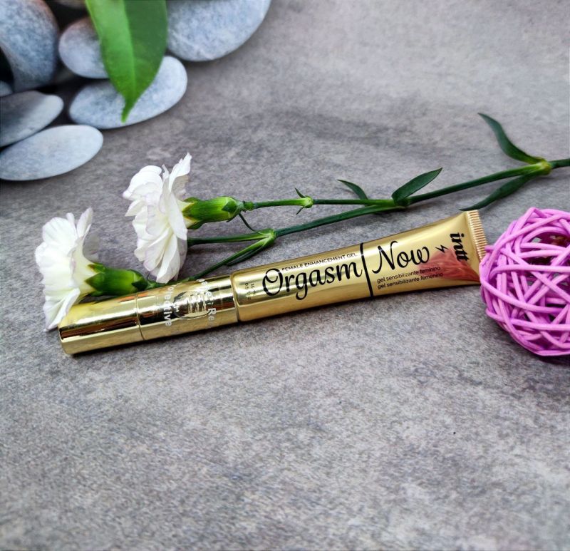 Возбуждающий гель-вибратор 2-в-1: Intt Orgasm Now со вкусом персика, 15 мл вид 10
