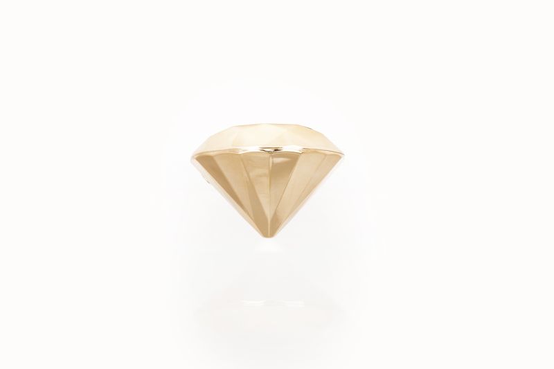 Діамант вібратор Bijoux Indiscrets Twenty One Vibrating Diamond золотистий вид 17