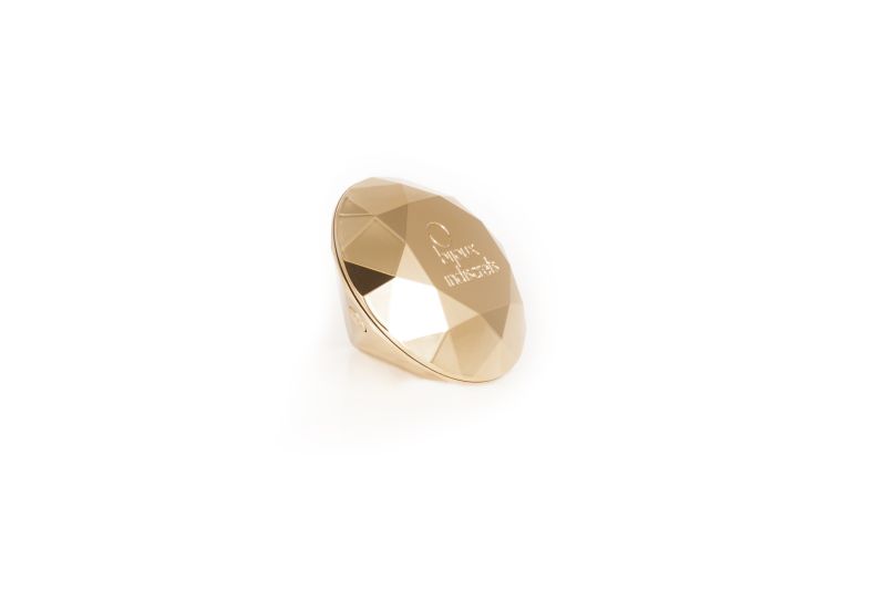 Діамант вібратор Bijoux Indiscrets Twenty One Vibrating Diamond золотистий вид 14