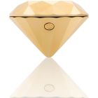 Діамант вібратор Bijoux Indiscrets Twenty One Vibrating Diamond золотистий вид 12