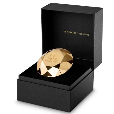 Діамант вібратор Bijoux Indiscrets Twenty One Vibrating Diamond золотистий вид 7