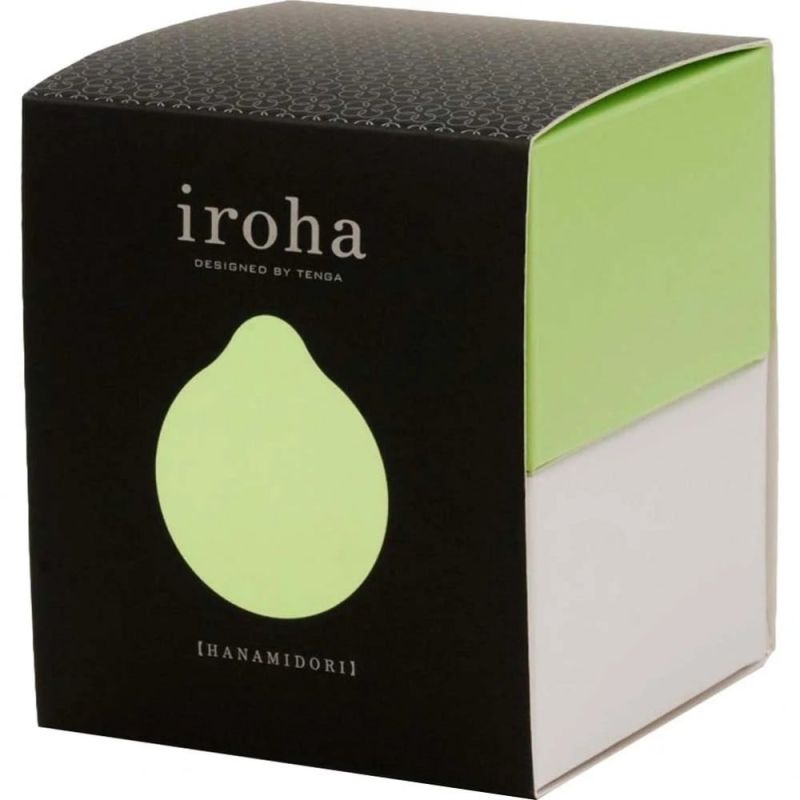 Вібратор для клітора Iroha Midori Tenga, медичний силікон, зелений вид 5