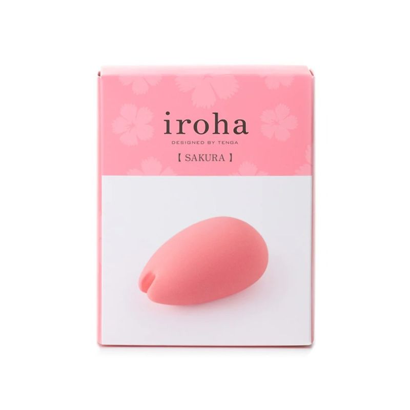 Вібратор для клітора Iroha Sakura v.2 Tenga, медичний силікон, рожевий вид 5