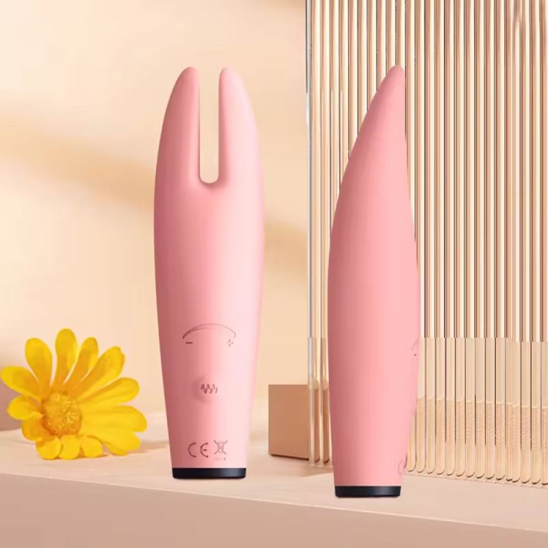 Вібратор для клітора з роздвоєним кінчиком Sweet Em, рожевий вид 5