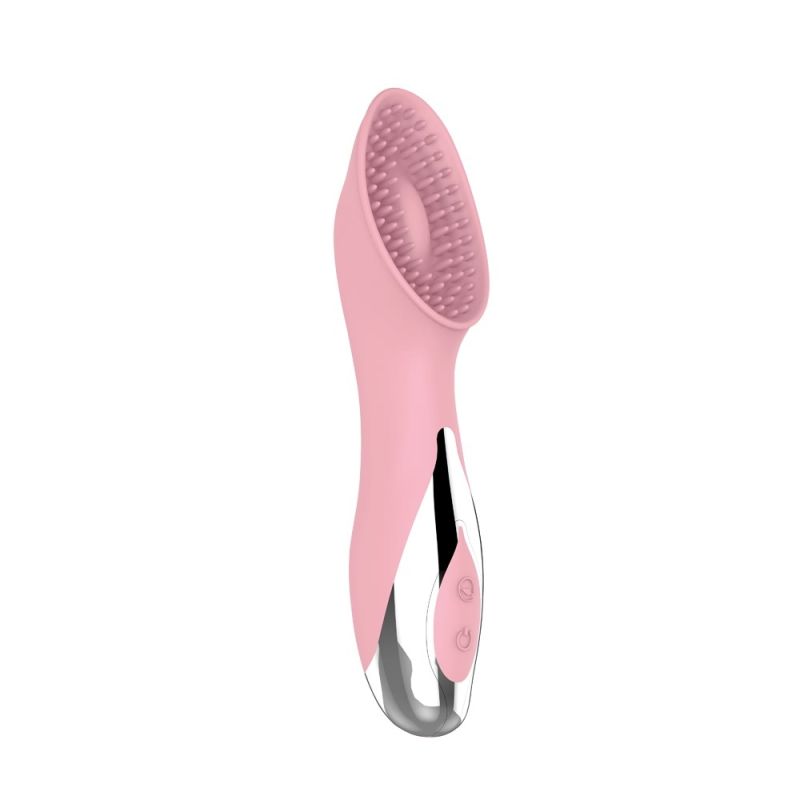Вибратор для клитора Chisa Aphrovibe с усиками, розовый вид 3