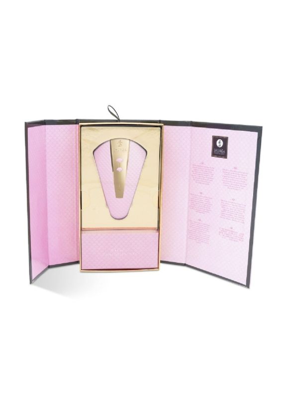 Вібратор для клітора Shunga Obi ніжно-рожевий, 11.5 см x 7 см вид 7