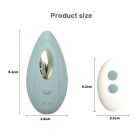 Вібратор для клітора Sweet Em 0068F з дистанційним керуванням, зелений вид 6