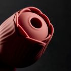 Вибратор для клитора-цветок двухсторонний Sweet Em Velvet Lure, розовый вид 10